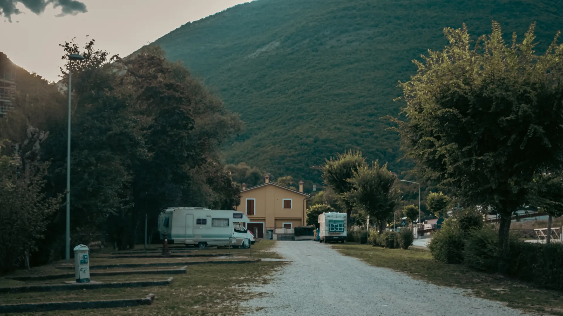 Area camper attrezzata Pieve