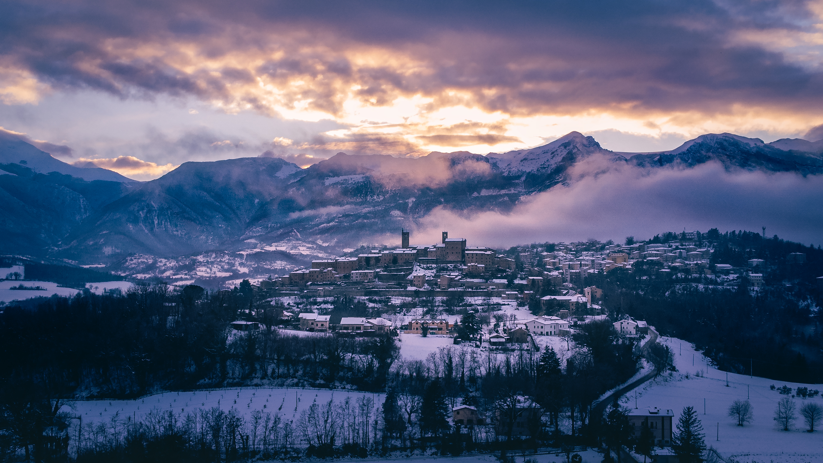 Immagine panoramica di Sarnano